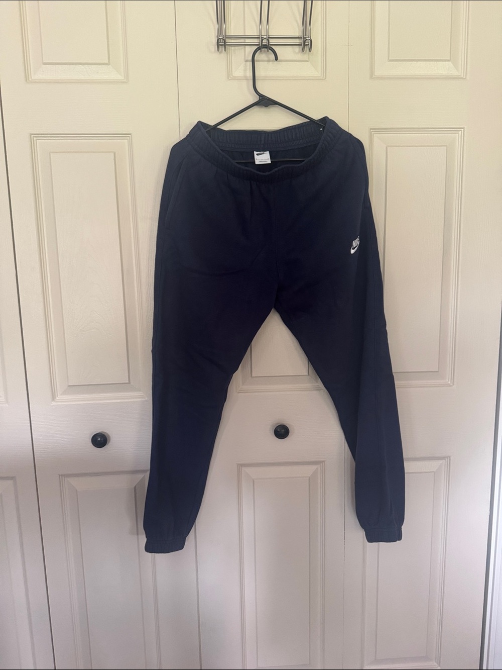 Nike navy sweatpants size small